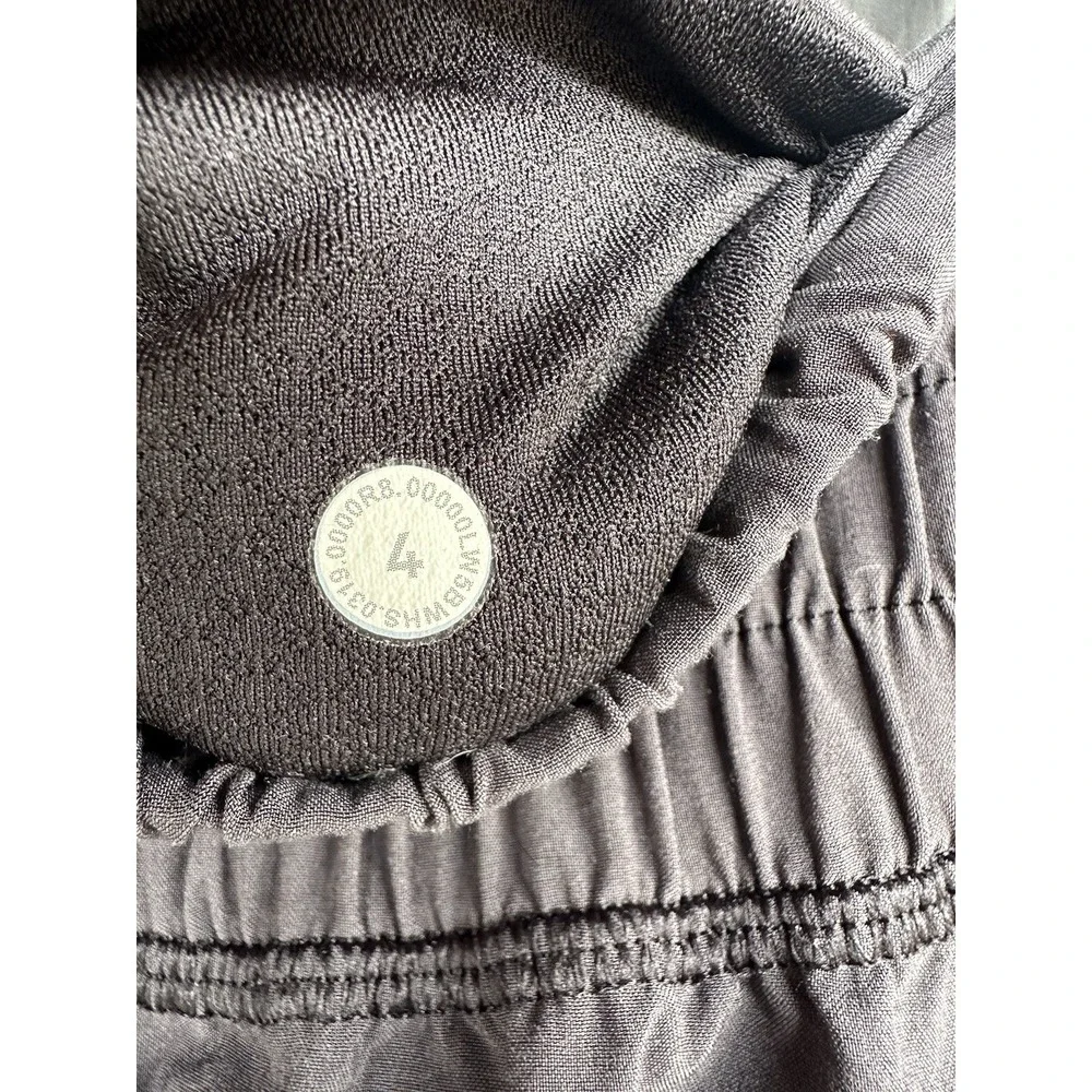 Lululemon Pants Women's Size 4 Charcoal High Rise‎ Sun Setter Jogger #W5BWHS
